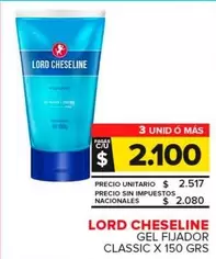 Lord Cheseline - Gel Fijador Classic 