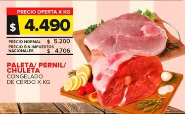 Paleta/Pernil/Chuleta