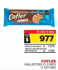 Cofler - Galletitas C/ Chips
