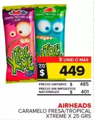 Airheads Xtreme - Caramelo Fresa/Tropical