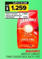 Maximo - Arroz Largo Fino 00000 