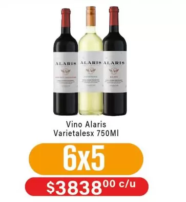 Alaris - Vino  Varietalesx