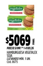 Vegetalex - HAMBURGUESA VEGETALEX SOJA