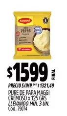 Maggi - PURE DE PAPA