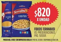 Terrabusi - FIDEOS