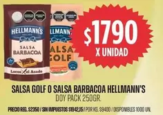 Hellmann's - GOLF O SALSA BARBACOA