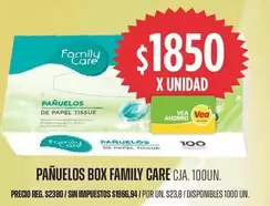 X$ - PAÑUELOS BOX FAMILY CARE