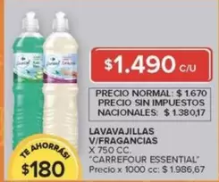 Carrefour - LAVAVAJILLAS
