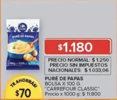 Carrefour - PURÉ DE PAPAS
