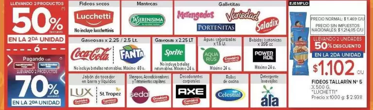 Lucchetti - Fideos de Tallarín N°6