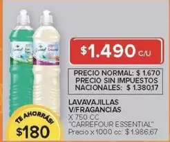 Carrefour - LAVAVAJILLAS V/FRAGANCIAS