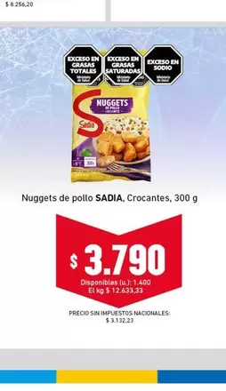 Sadia - Nuggets de pollo