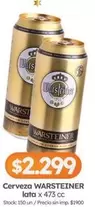 Warsteiner - Cerveza WARSTEINER lata