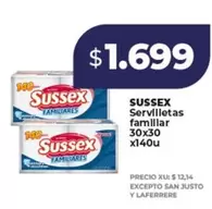 Sussex - Servilletas familiar