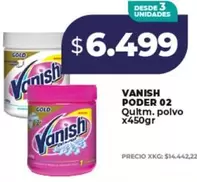 Vanish - PODER 02 Qultm. polvo