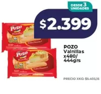 Pozo - Vainillas