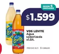 Levité - Agua saborizada