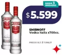 Smirnoff - Vodka Italla