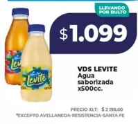 Levité - LEVITE Agua saborizada