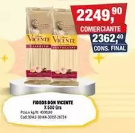 Vicente - FIDEOS DON VICENTE