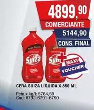 Suiza - LIQUIDA X 850 ML