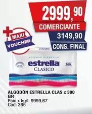 Estrella - ALGODÓN CLAS x 300 GR