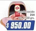 214 - Jamón cocido