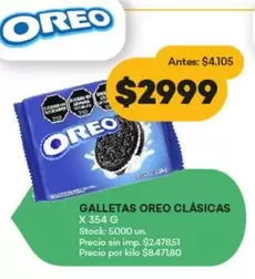 Oreo - GALLETAS CLÁSICAS