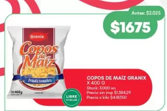 Granix - COPOS DE MAIZ
