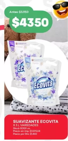 Ecovita - SUAVIZANTE