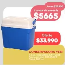 X$ - CONSERVADORA YESI