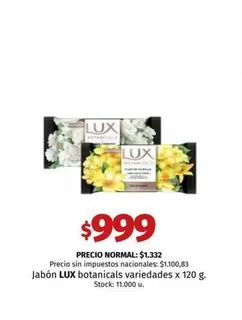 Lux - Jabón botanicals variedades