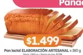 Lactal - Pan lactal ELABORACIÓN ARTESANAL