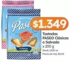 Paseo - Tostadas Clásicas o Salvado