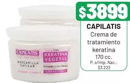 Capilatis - Crema de tratamiento keratina