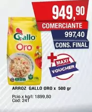 Gallo - ARROZ ORO