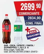 Sprite - COCA/SPRITE/FANTA/SCHWEPPES