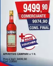 Campari - APERITIVO x 1 It.