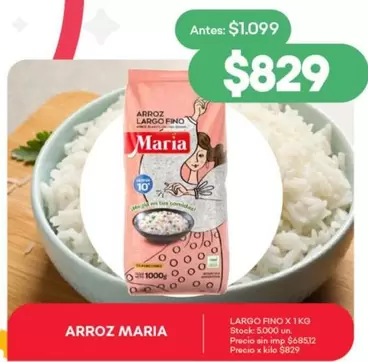 María - ARROZ MARIA