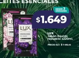 Lux - Jabón liquido repuesto