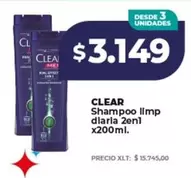 Clear - Shampoo limp dlarla 2enl