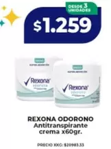 Rexona - ODORONO Antitranspirante