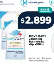 Dove - Jabon liq hum enriq d/p x180ml