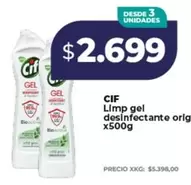 Cif - Limp gel desinfectante orig