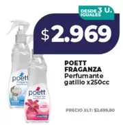 Poett - FRAGANZA Perfumante gatillo x250cc
