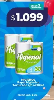 Higienol - Papel higienico