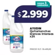 Ayudin - Quitamanchas blancos Intensos