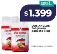 Dos Anclas - Sal gruesa