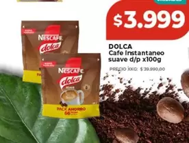 Nescafé - Cafe Instantaneo suave d/p x100g