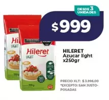 Hileret - Azucar light